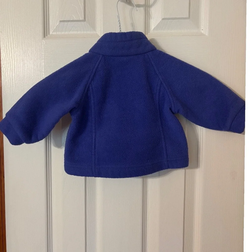 Columbia Baby Fleece Jacket Full Zip blue Infant Toddler Outerwear